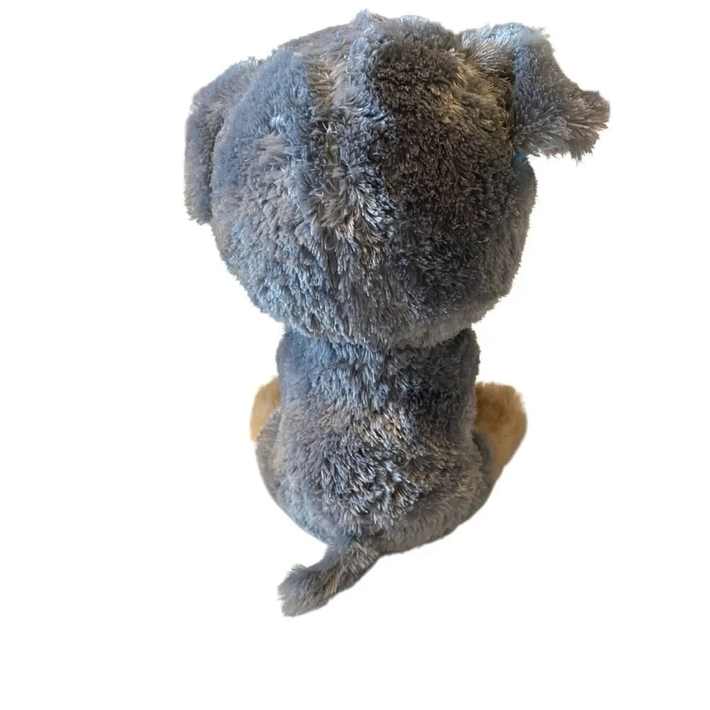 Ty Beanie Boos Scraps The Schnauzer Dog Plush Toy Stuffed Animal 2010